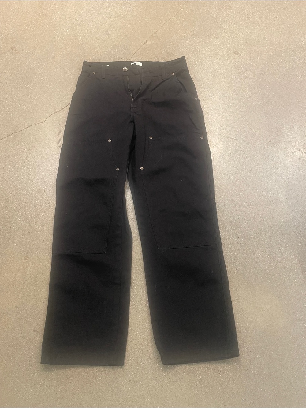 High-Rise Black Women's Straight-Leg Jeans